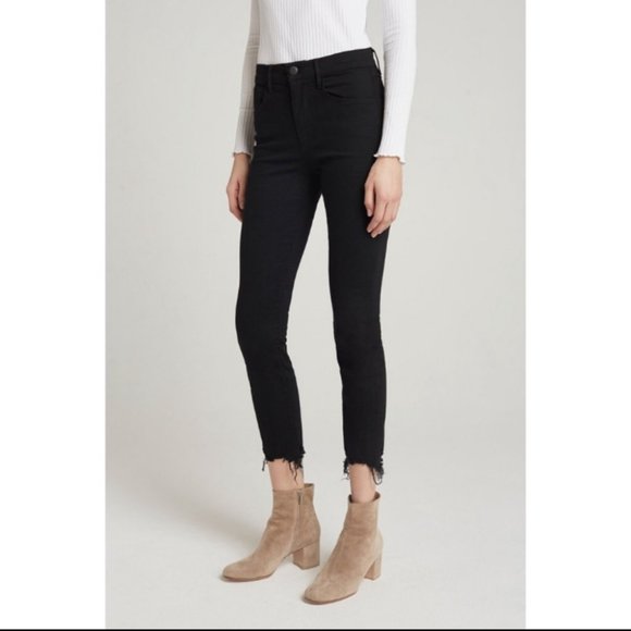 3x1 W3 Destroyed Hem Ankle Skinny Jeans - Picture 1 of 8